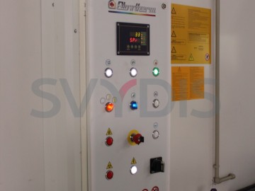 Пульт управления окрасочной камерой