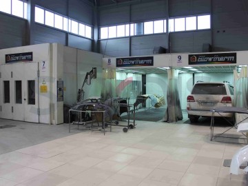 Окрасочно-сушильный комплекс для Автоцентра Mitsubishi в Алматы