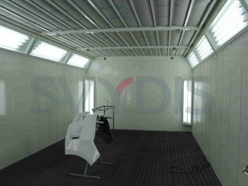 Покрасочная камера для Автоцентра Mitsubishi в Алматы