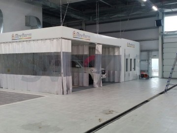 Пост подготовки к покраске для Автоцентра Toyota в Астане