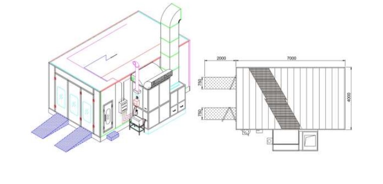 Покрасочно-сушильная камера для авто