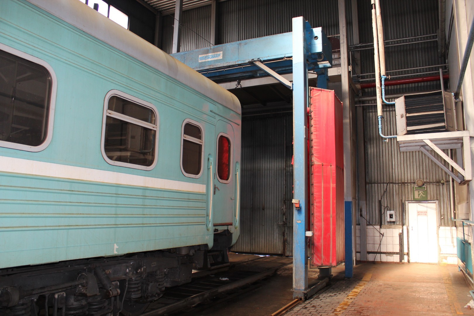 Окраска вагонов